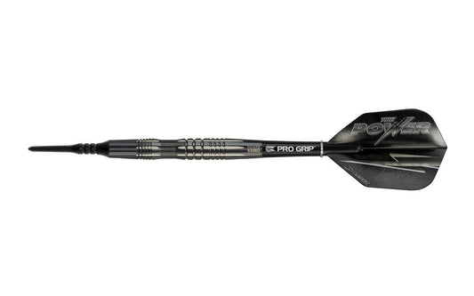 Power 8Zero Black 80% Tungsten Soft Tip Dart