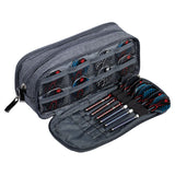 Aviator Pro Dart Case open showing with accessories