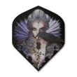 Alchemy Flights thick poly dart flight with gothic woman and raven design