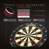 Winmau Blade 6 Triple Core triple core technology