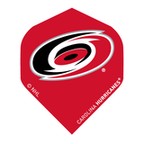 NHL® Carolina Hurricanes® Black Brass Darts flilght