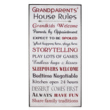 Sign - Grandparents House Rules