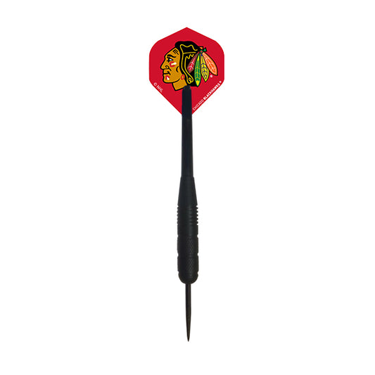 NHL® Chicago Blackhawks® Black Brass Darts