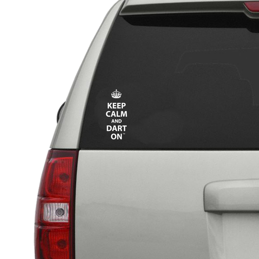 Car Keep On and Dart On Decal