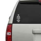 Car Keep On and Dart On Decal