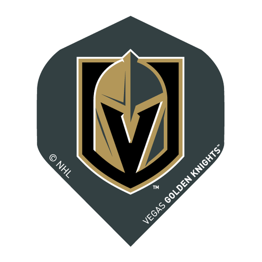 NHL® Vegas Golden Knights™ Black Brass Darts flight