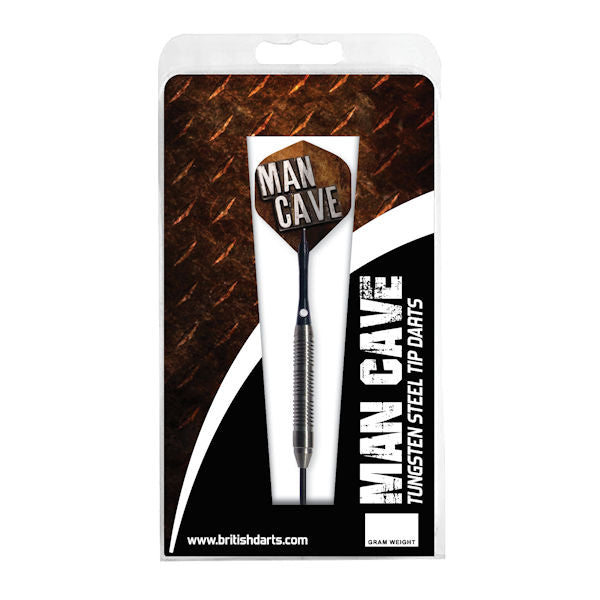 Man Cave 80% Tungsten Darts packaging