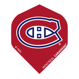 NHL® Montreal Canadiens® Black Brass Darts flight