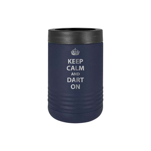 Beverage Beer Holder -Keep Calm and Dart On