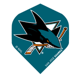 NHL® 80% San Jose Sharks® Tungsten Darts flight
