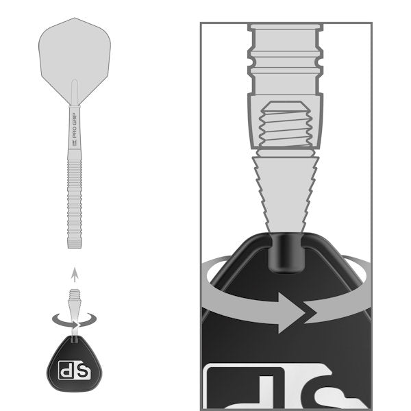 Swiss Titanium Pro SP Conversion Point – British Darts