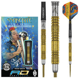 Peter Wright Double W/C SE Gold Plus close up